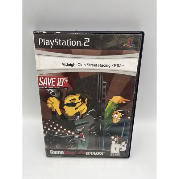 Midnight Club Street Racing Sony PlayStation 2 PS2 Greatest Hits DISC ONLY - Picture 1 of 4
